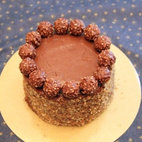 Layer cake Ferrero Rocher
